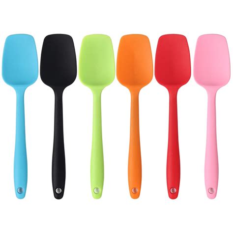 silicone one piece spatula.